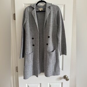 Elegant Gray Women's Coat